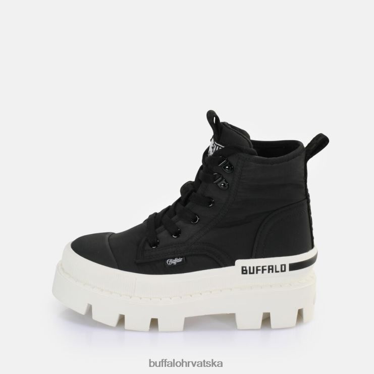 crno bijeli Buffalo raven hi tenisice visoke veganske |tenisice TDD6T893